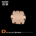 High precision skived fin copper heat sink